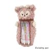 Cute Japanese Star Sailor Moon Plush Pen Holder Pencil Case For Girls' Stationery Storage, Transparent Gift Bag