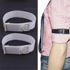 2Pcs/Pair Elastic Armband Shirt Sleeve Holder Women Men Fashion Adjustable Arm Cuffs Bands for Party Wedding Clothing Accessories