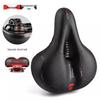Universal Mountain Bike Seat - Comfortable, Thickened Silicone Cushion with Reflective Film