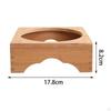 Wooden Table Stone Mat Tray, Anti Cushions Trivet for Pot Dishes Kitchen