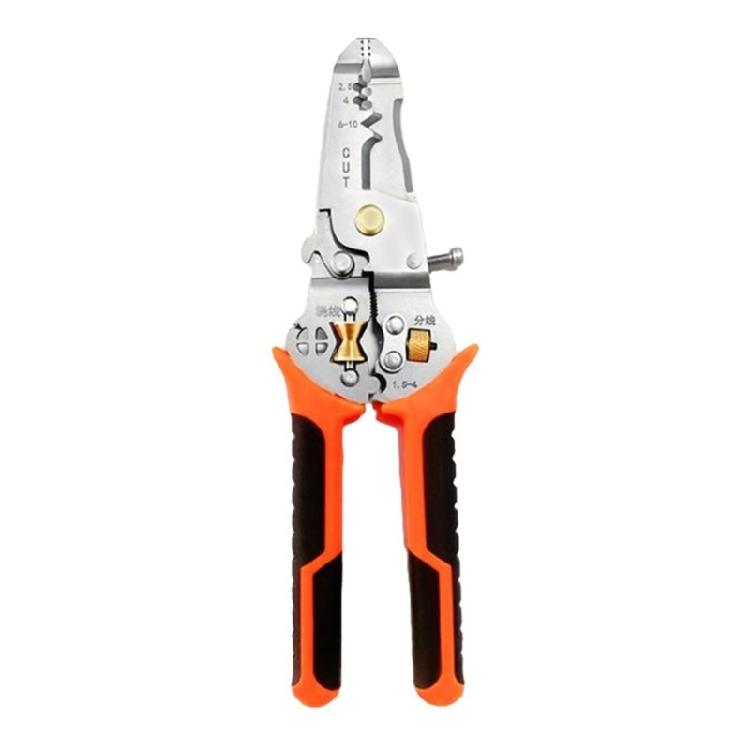 

Heavy Duty 10 in 1 Function Electrical Wire Stripper Plier Cord Cutting For Safe Insulation Removal And Fatigue Control 1