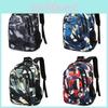Large Capacity Oxford Backpack With Laptop Sleeve For Travel And School Characters Included)**