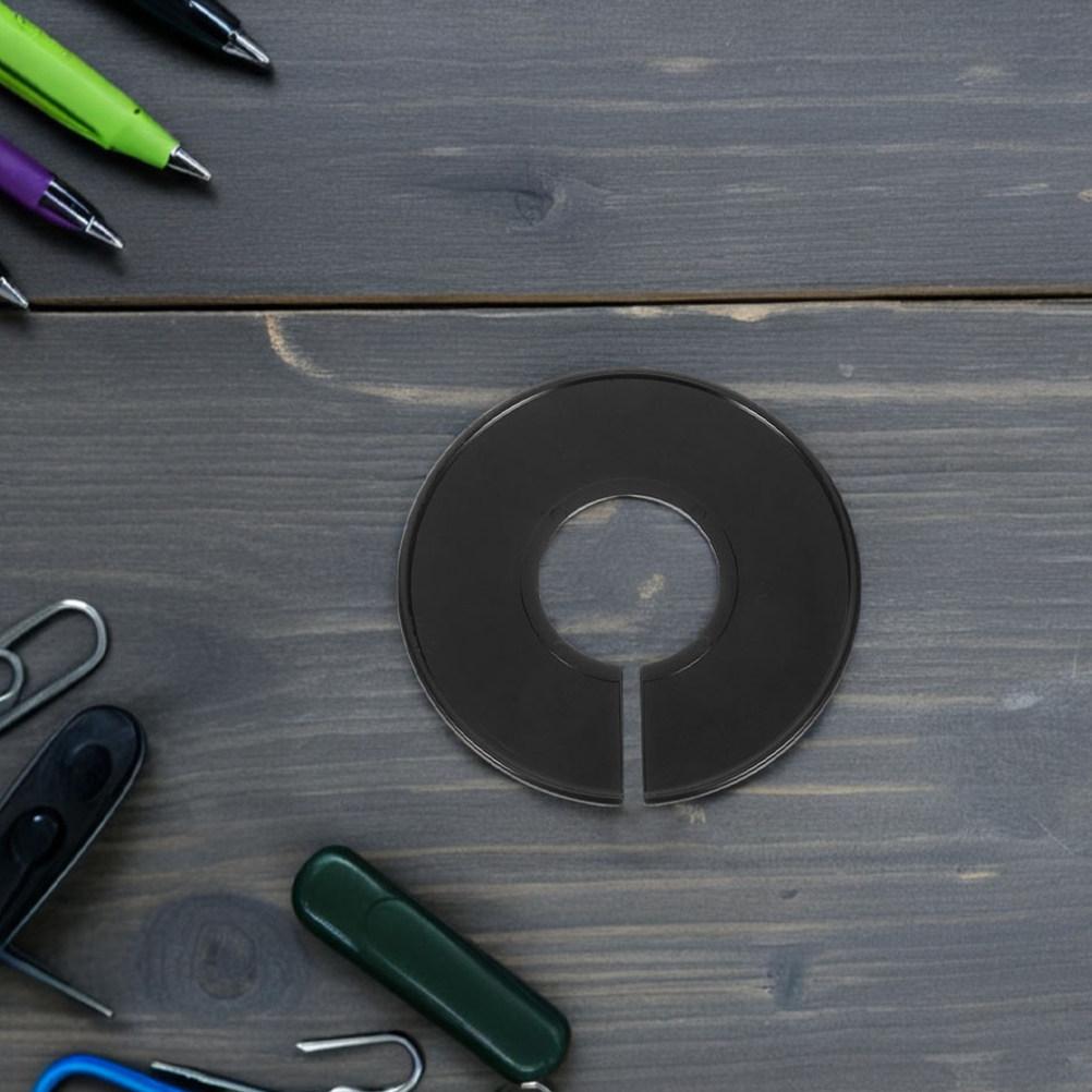 10Pcs Plastic Closet Size Dividers Round Hanger Labels for Clothes Rack Organization Wardrobe Hanger Separators