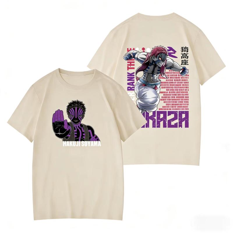 Devil Killer Anime T-shirt Pattern Men s and Women s Street Wear XS