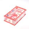 Hello Kitty Storage Box Cute Acrylic Flip Desktop Storage Box Dust-Proof Ornaments Removable Home Decora