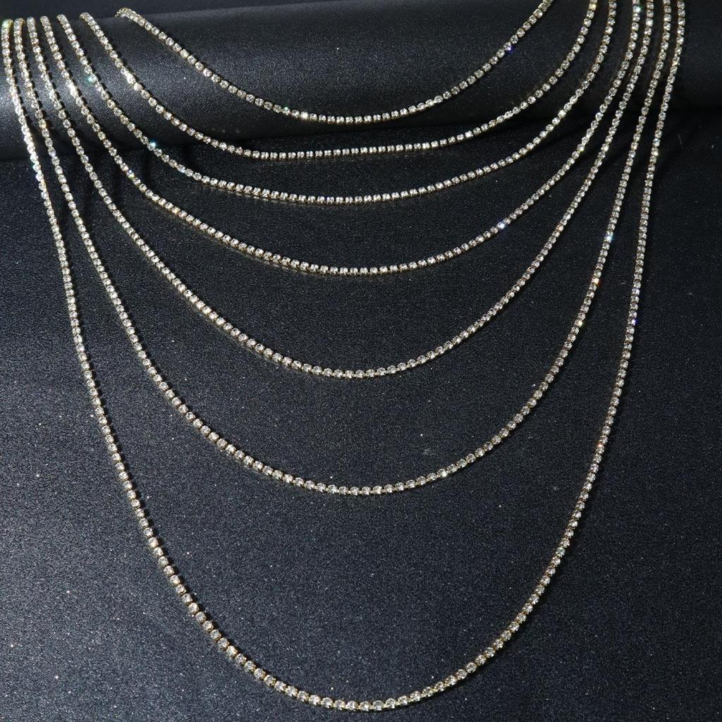 Elegant Rhinestone-Tassel Hair Clip: European & American Ethnic Style Women's Accessory