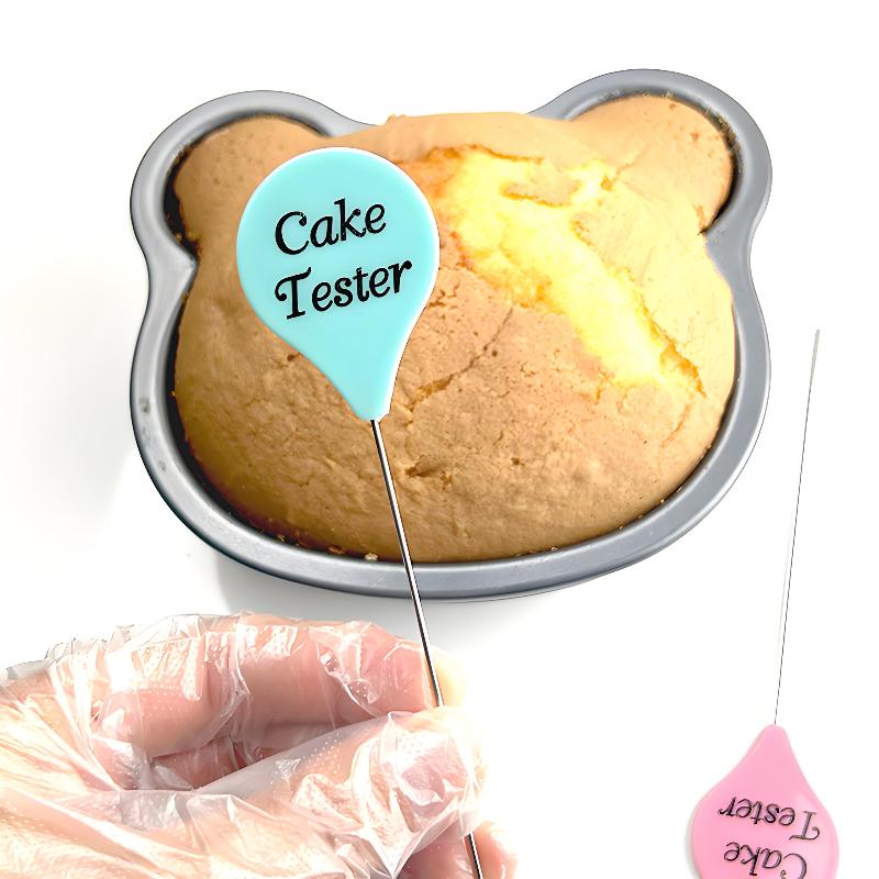 Testovací jehla na koláč Opakovaně použitelná nerezová jehla na testování koláčů Tyčinky na chléb Sušenky Muffin Palačinka Pečicí příslušenství