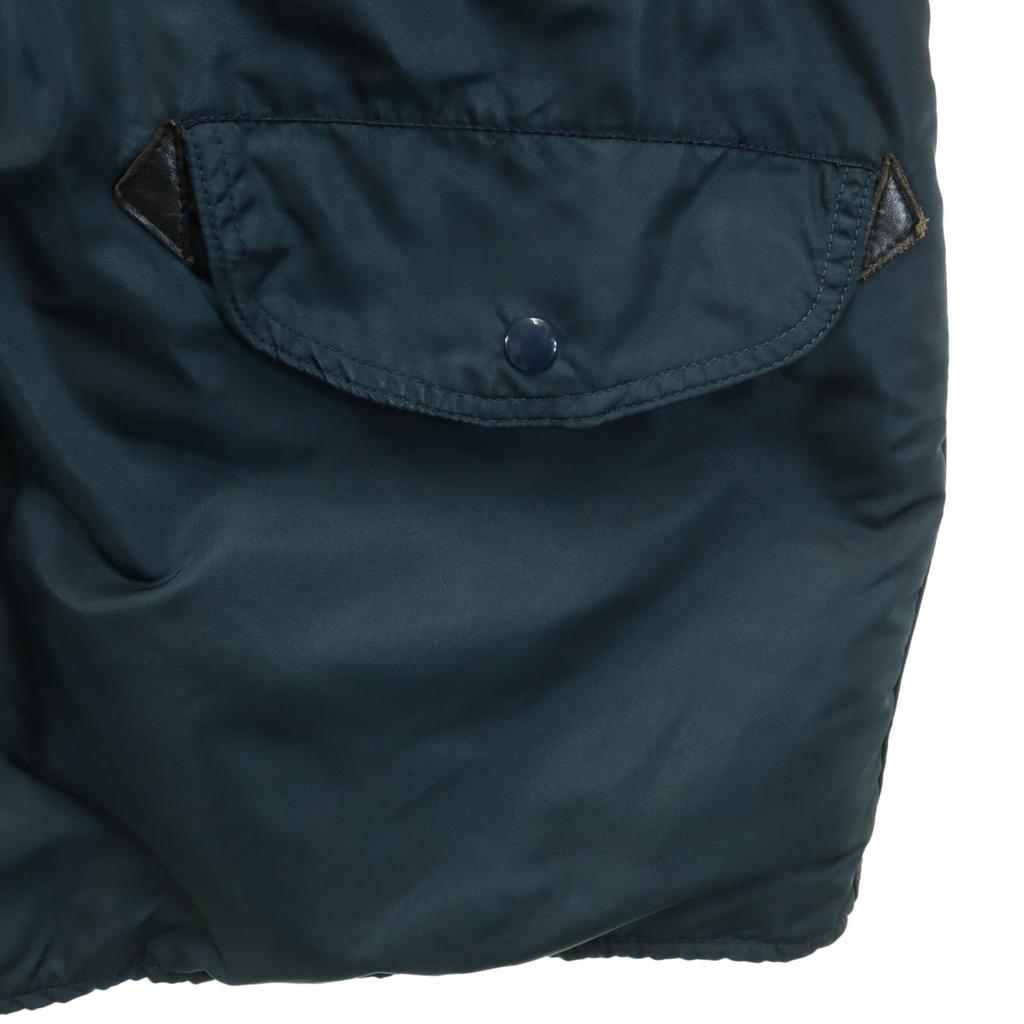 Alpha 90s Made In USA Old Military Jacket M Navy System Men's Used