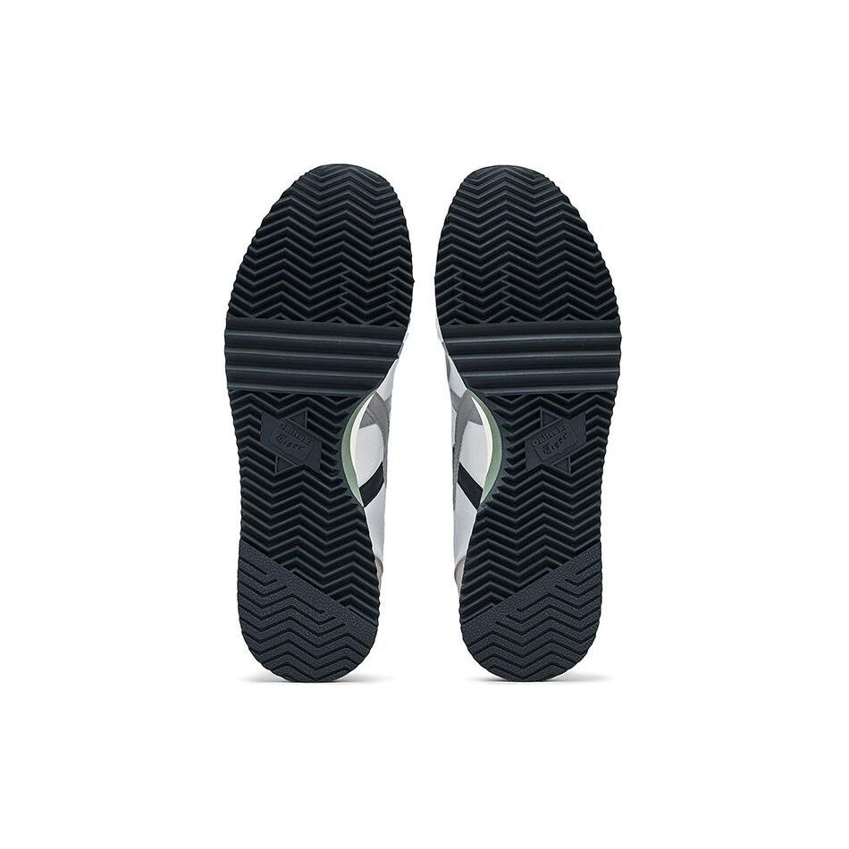 ONITSUKA TIGER Tkanina Dualio Syntetická kůže Pohodlné Všestranné Protiskluzové Nízké Ležérní Boty Unisex tenisky Šedé 1183C249-020