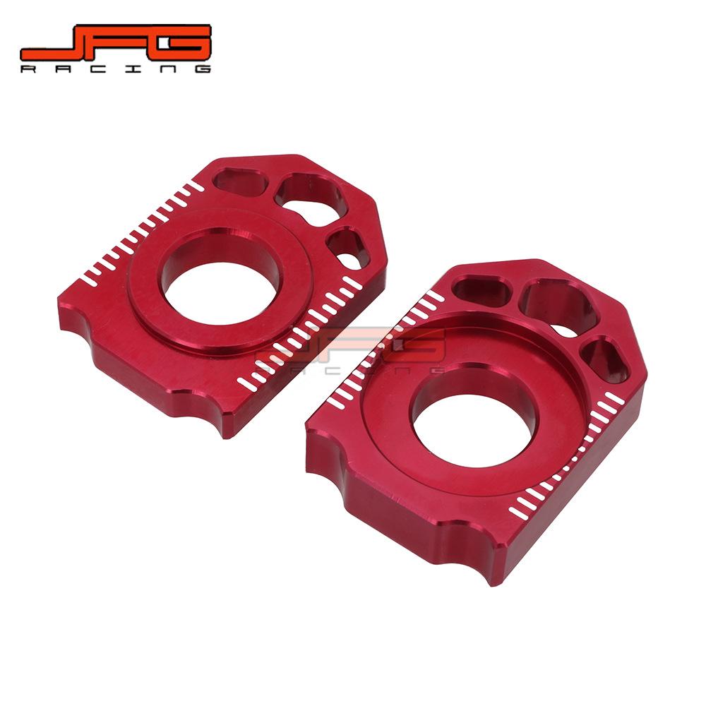 CRF250R Off-Road Motorcycle Rear Hub Adjuster CNC Aluminum Alloy Rear Jack