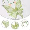 Fairy Wings Adult Kids Decoration Elf Wreath Headdress Props Butterfly Costumes