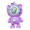 Key Chain Creative Multi-purpose Plastic Guessing Toy Key Pendant for Kids
