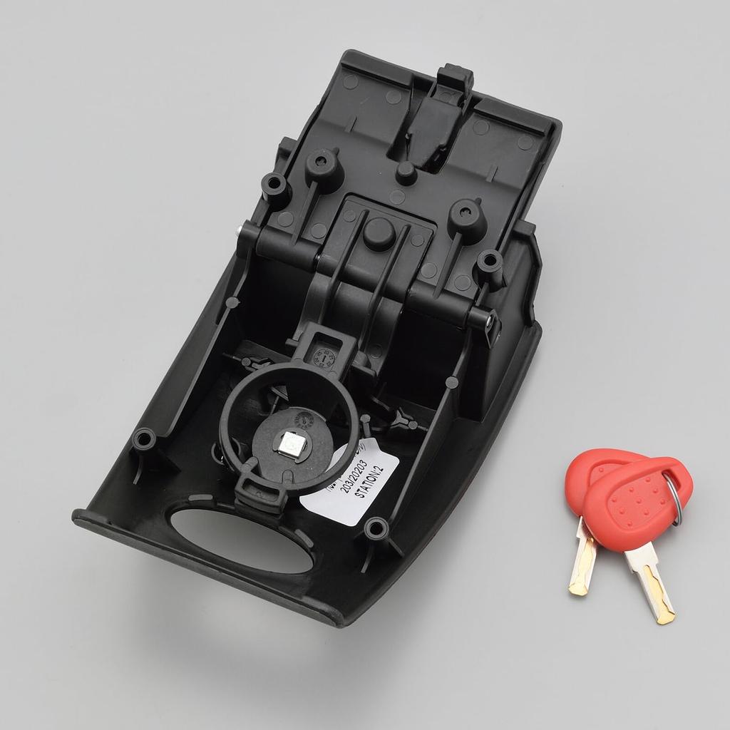 GIVI Lock Set HS32N for Motorcycles 17291 (Black Button)