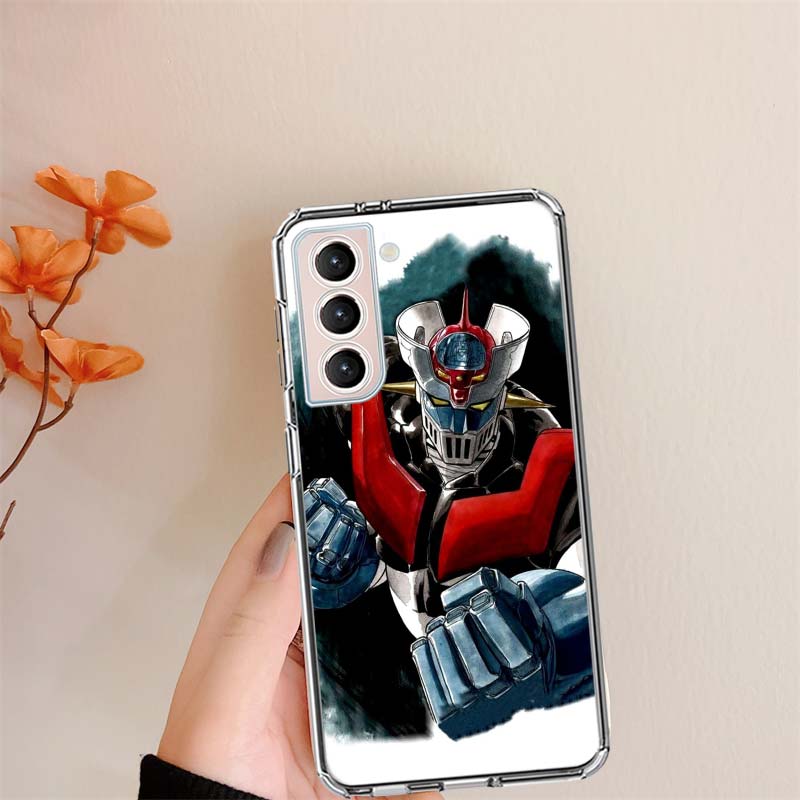 Manga Mazinger Z Anime Phone Case For Samsung S24 FE Galaxy S22 S25 Ultra S25 Edge S21 S23 FE S20 S10 Plus Cover Shell Coque Cle