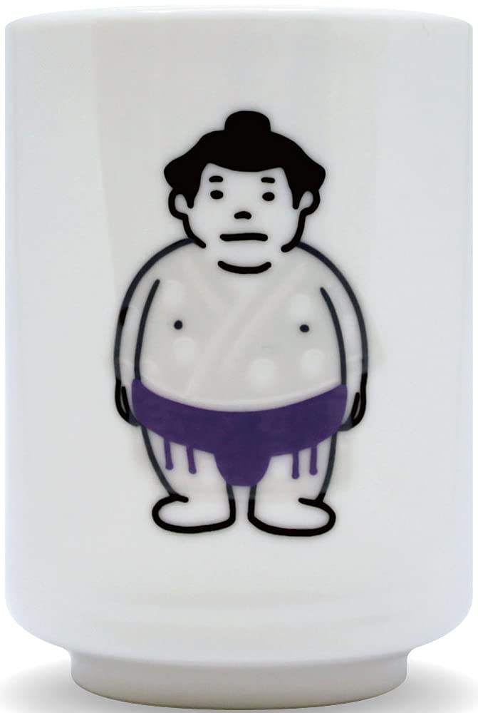 ALTA Teacup 200ml JAPAN Sumo Wrestler AR0604359 Color-Changing