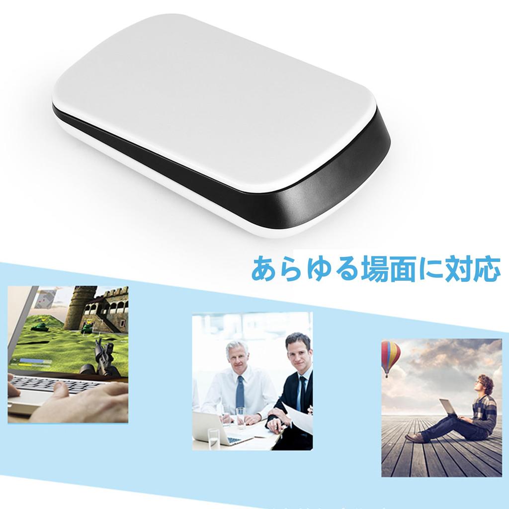 Bezdrátová Dotyková Vysoká 3 1200 Kompatibilní s a Windows Ultratenká Myš, 2.4GHz Připojení, Citlivost, Optická, Napájená Baterií, Symetrická,