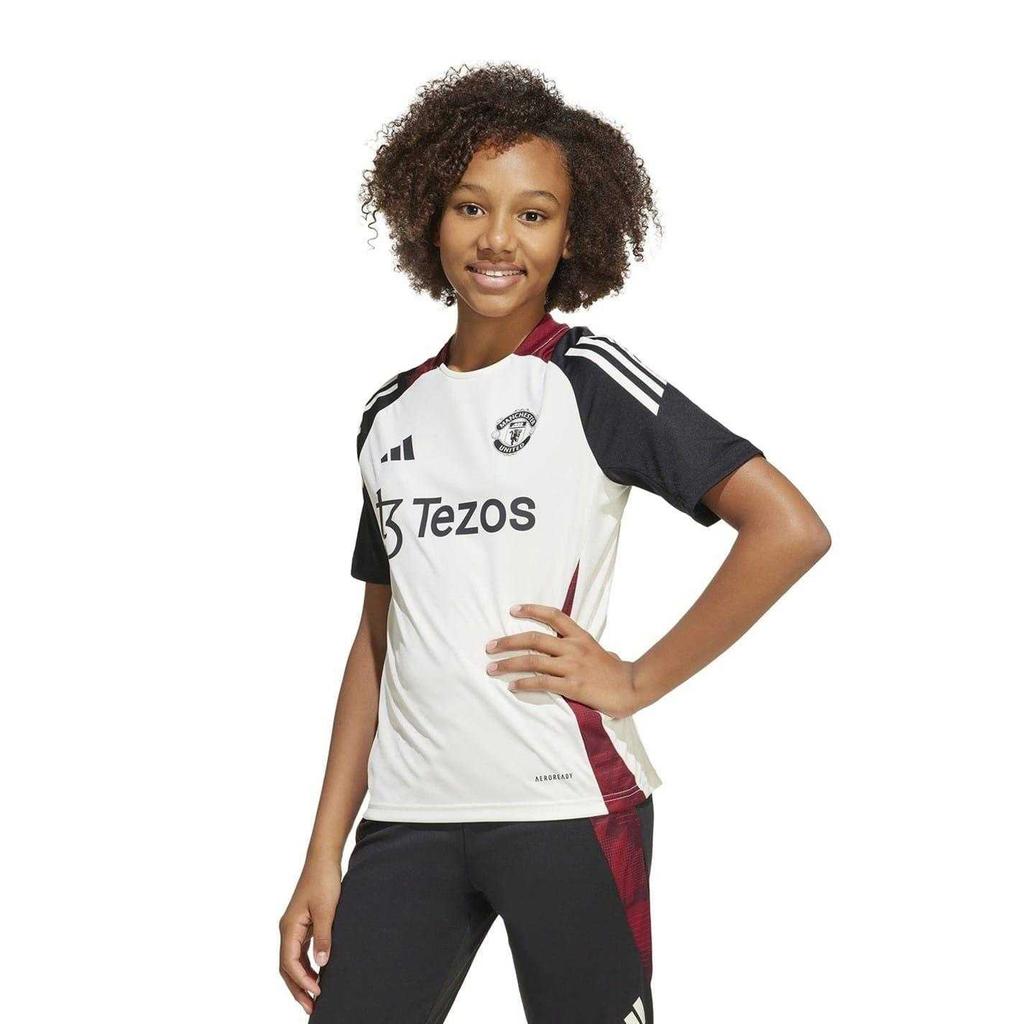 adidas Childrens/Kids Tiro 24 Manchester United FC Training Jersey