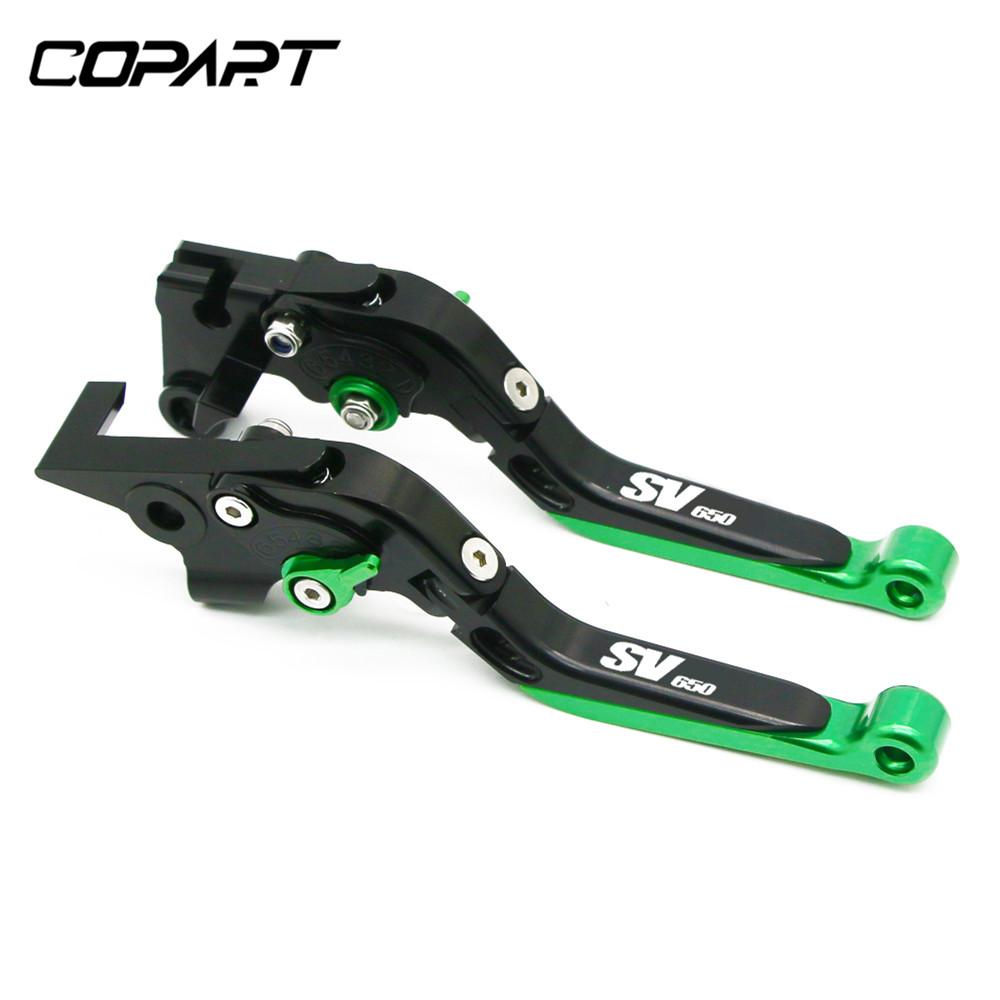 For SUZUKI SV650 SV650S SV 650 1999-2009 Motorcycle Accessories Adjustable Folding Extendable Brake Clutch Levers