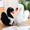 Short Swan Plush Stuffed Animal Toy Goose Sleeping Doll Room Decoration Gift Kid