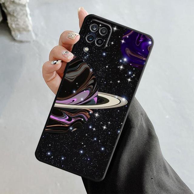 Phone Shell For Samsung Galaxy A70 A70s A50 A30s A04s A20s A20e A02 A02s A03 A42 M52 M31 M04 Case Galaxy Celestial Body Love