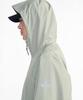 Aigle Official MTD Rain Pack Pocketable Hooded Sage Size Small Waterproof, Breathable, Water-Repellent Zip-Up Coat, Green,