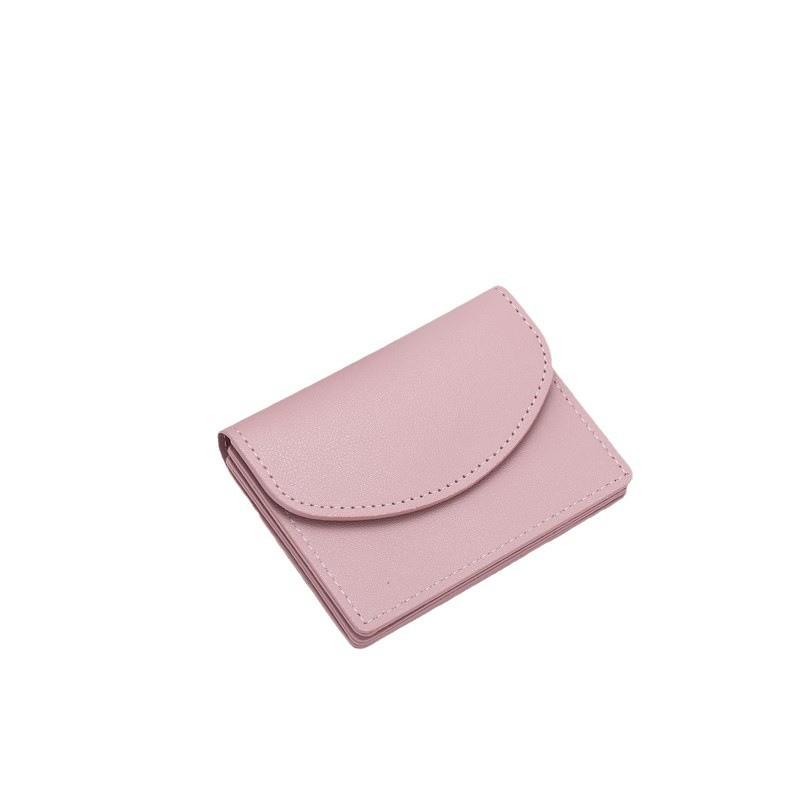 Portable Women's Wallet with Secure Card and Coin Compartments PU Leather for All Seasons