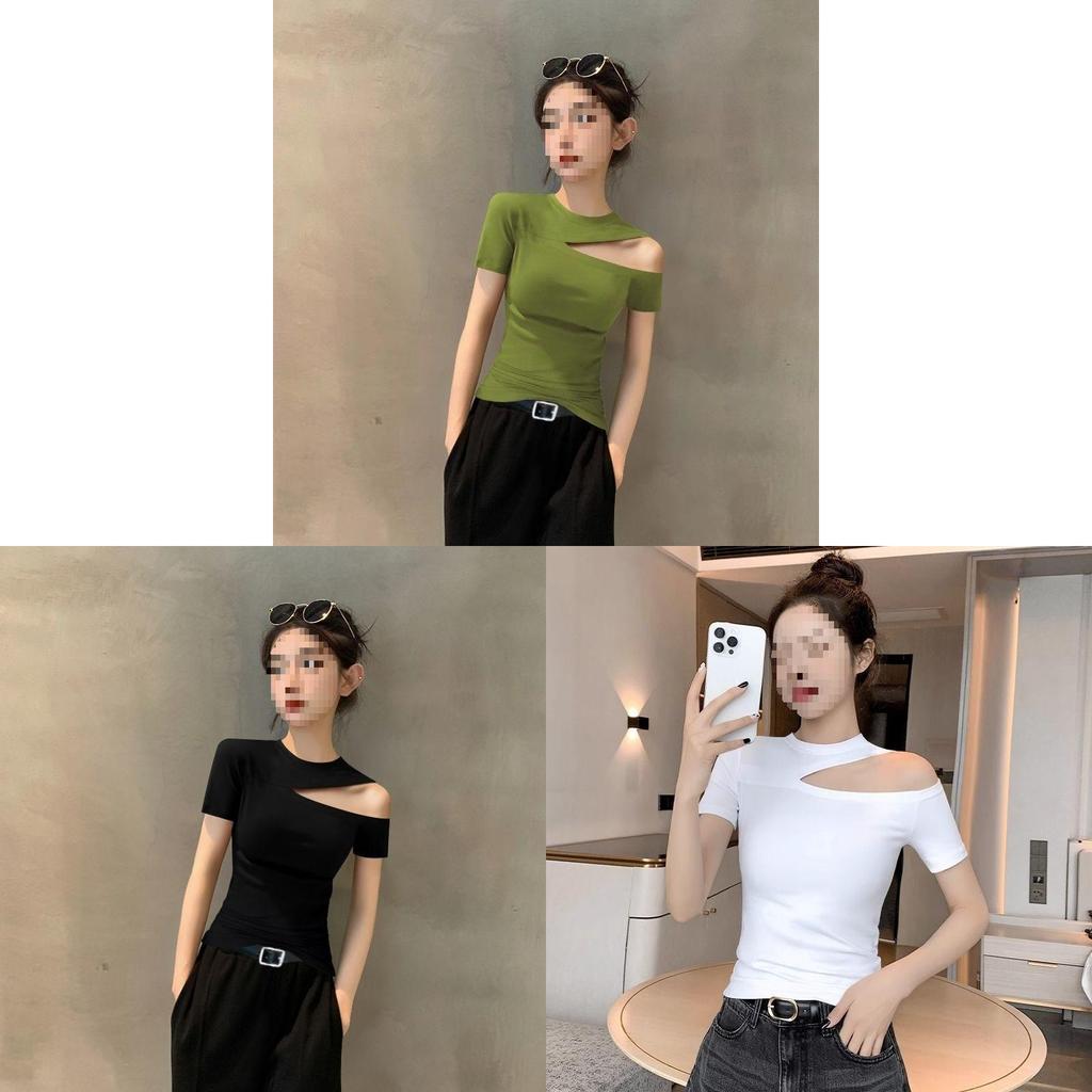 Oversize T Shirt For Women With Embroidery And Round Neck For Spring 2025