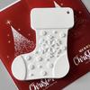 Food Safe Silicone Christmas Stocking Molds Easy Release Design Handmade Holiday Decorations Crafting Supplies