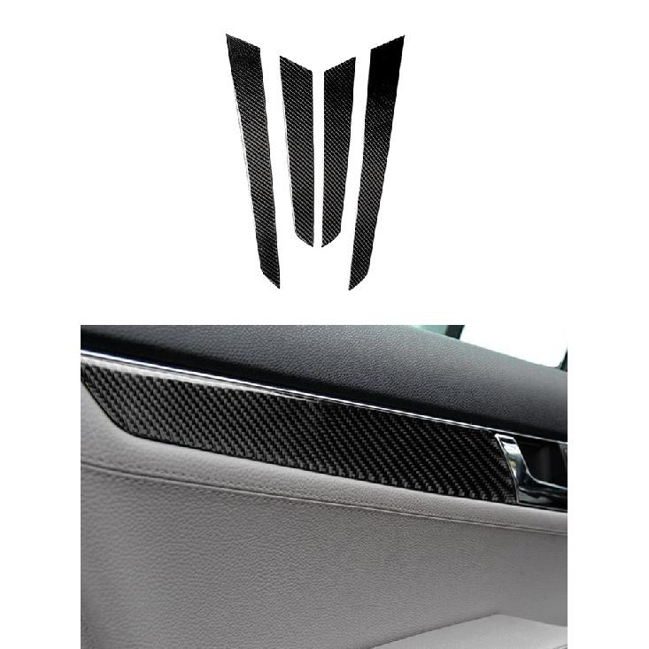 Car Accessories Interior Carbon Fiber Stickers For Mercedes-Benz C Class W204 2007-2013 Entral Console A/C Switch Panel