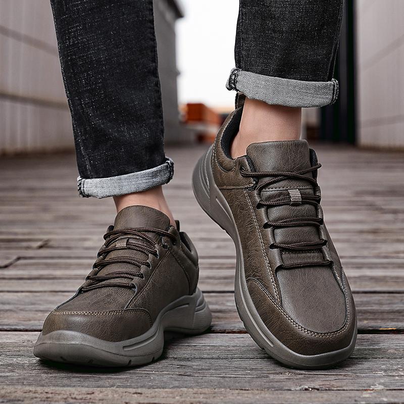 mens Outdoor leisure shoes mountaineering sports shoes Anti slip lightweight shoes comfortable Men sneakers 2025 new