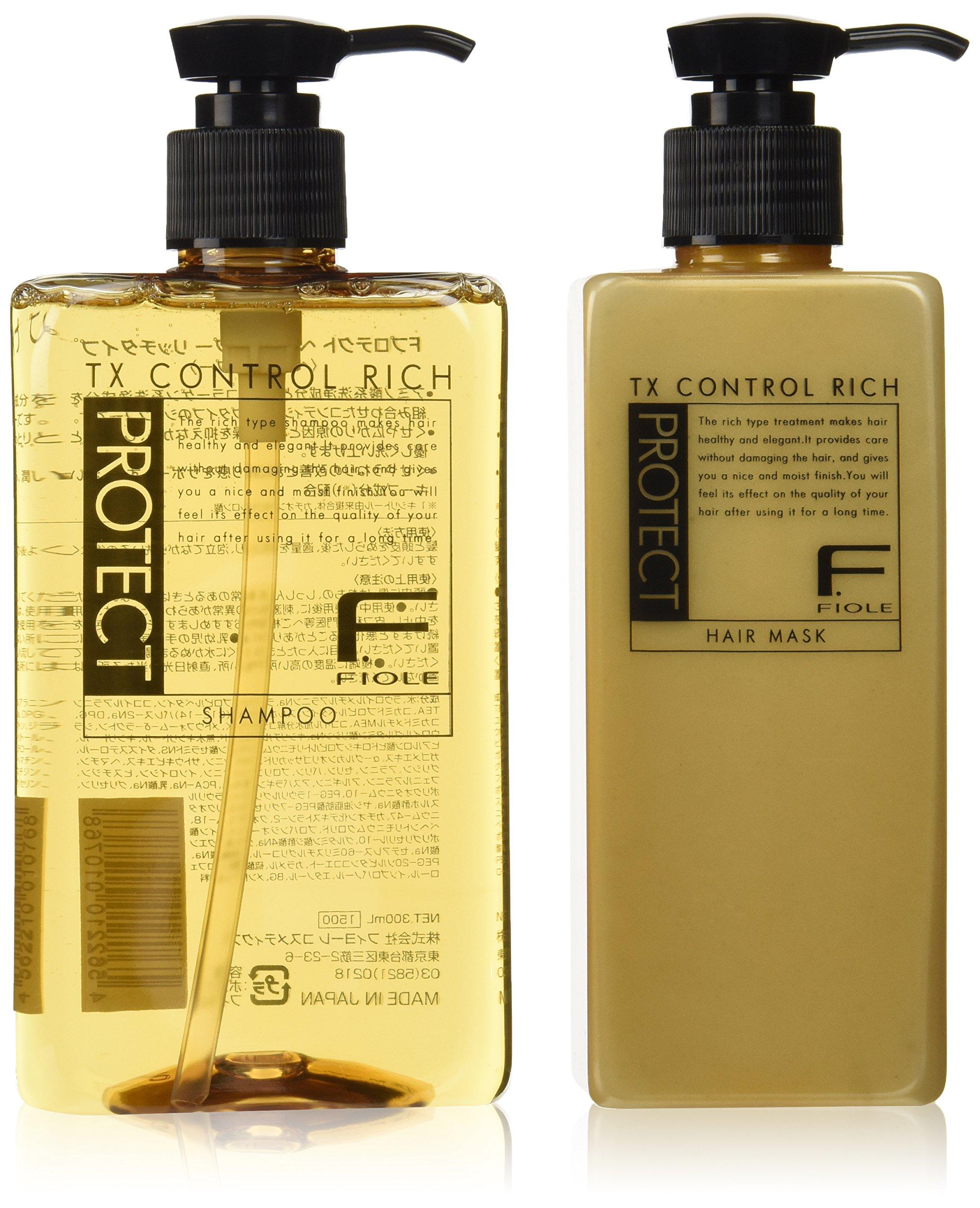 

Fiole F Protect Shampoo Rich 300ml Mask Rich 200g Set