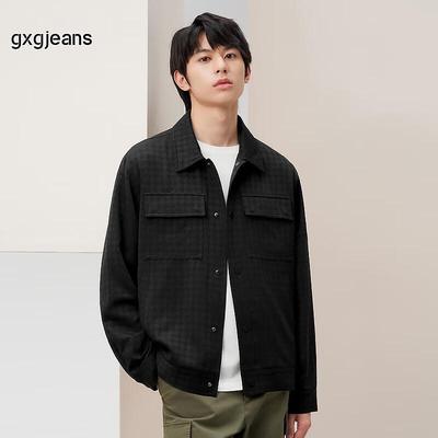 Gxg.jeans Herren 2024 Herbst Locker Lässig Reversjacke