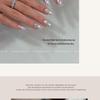 Flower Principal Damp Cat Eye Gel: Versatile Viral White Porcelain Glass Beads for Nail Whitening