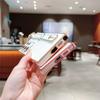 Electroplated TPU Wrist Strap Holder Back Case For Samsung Galaxy S25 S24 S23 S22 S21 Ultra + S20 FE Lens Protection Cover
