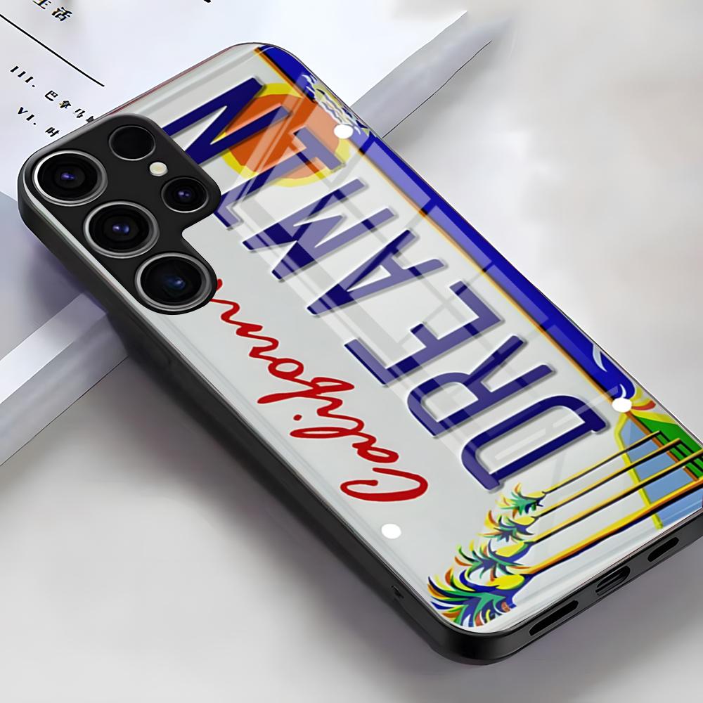 

Back To The Future OUTATIME Phone Case For Samsung S26 S25 Edge Ultra S23 S22 S21 S20 Ultra Plus S24 Fe A54 A53 A25 Glass Cover Samsung S24