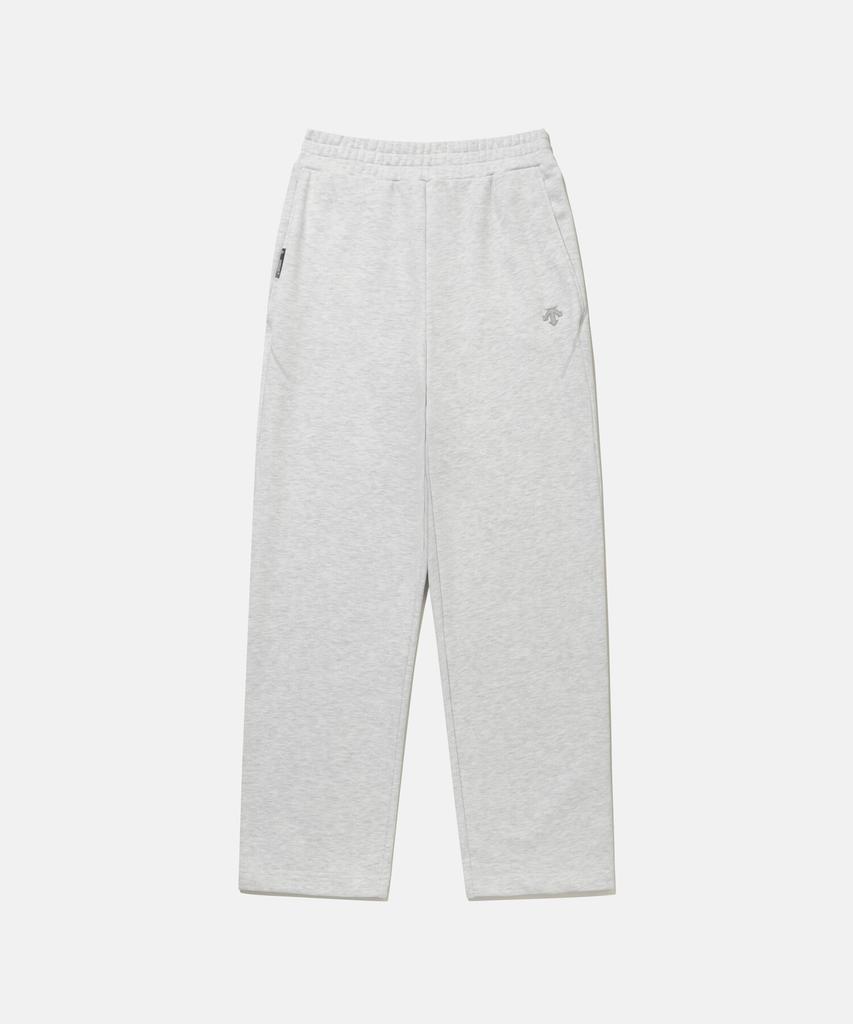 DESCENTE Sports Terry Knit Straight Fit Pants Melange Gray (Sq323Ukp71) (A Type)