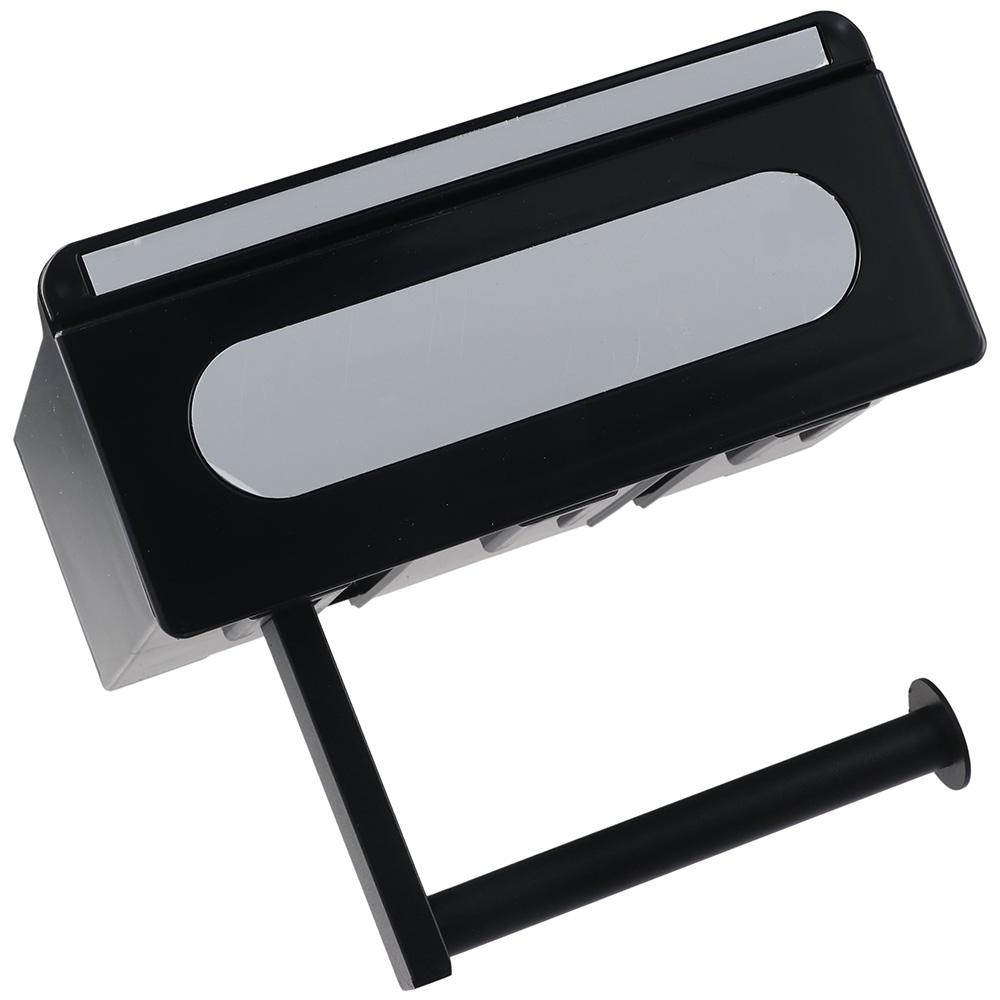 

Настенный диспенсер для салфеток, полка для ванной комнаты без сверления, практичный держатель для туалетной бумаги, ванная комната