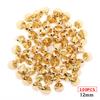 100Pcs Plastic Rivets Gold Sliver Cone Studs Punk Sewing Spike Rivet For Leather Nailheads Rivets Garment Accessories
