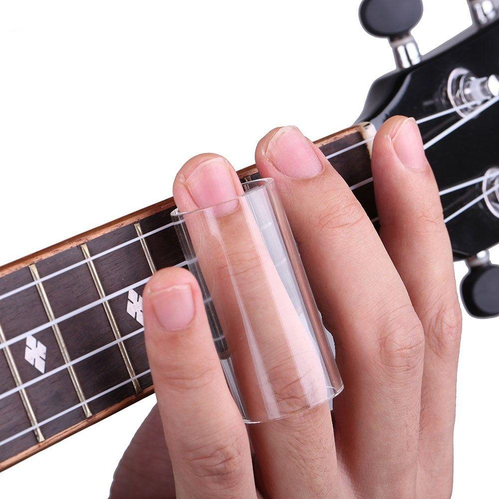 

Glass Guitar Glass Finger Sliders Knuckle Bass Finger Protection Sleeve String Instruments 5.1cm