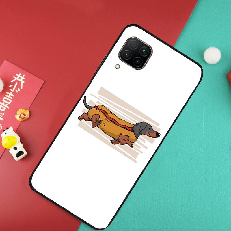 Dachshund Dackel Dog For Huawei Nova Y73 Y70 Y72 Y60 Y90 Y61 Y91 8i 7i 11i 12i 12s 9 10 SE P20 P30 P40 Lite Case