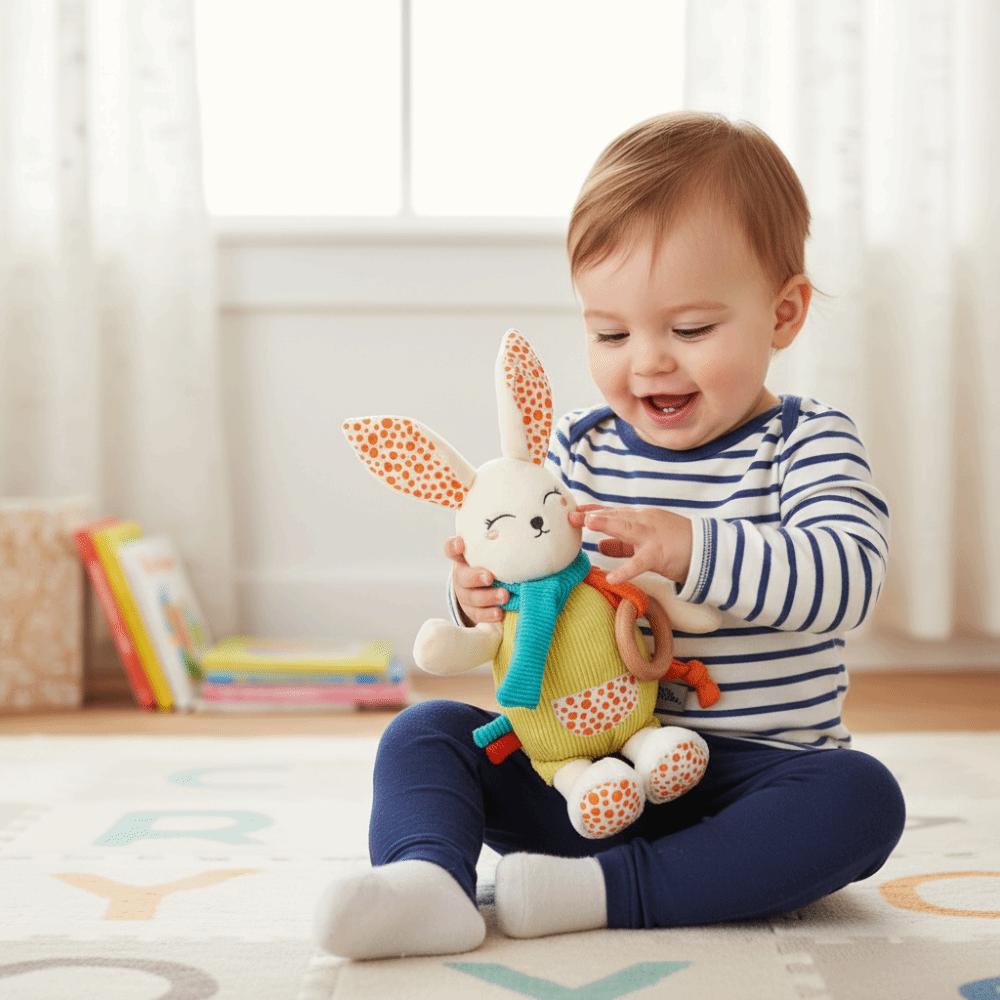 Huggable Bunny Stuffed Animals Soft Plush Toy Doll Gifts Baby Plush Toy Comfort Toys