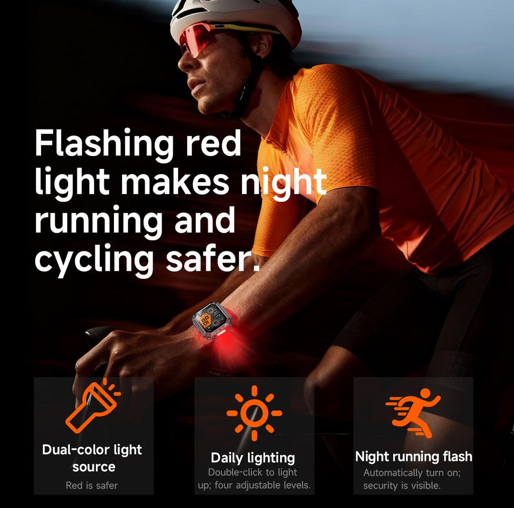 2026 Upgraded Men 1400mAh Battery Capacity GPS Heart Rate Flashlight BT Call 10ATM Waterproof AMOLED HD New Smart Watch Smartwatches