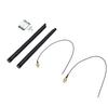 NGFF M.2 WiFi 6E Wireless Card 2.4G 5G Dual Band 1800Mbps   5.2 PC   Adapter with Dual 8DB   Support for   10 11