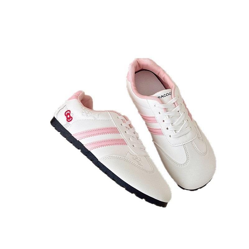 Ugly Cute Board Shoes Women's Pink Spring and Autumn New Niche Design Round Head Student Ballet Little White Shoes Sports Shoes