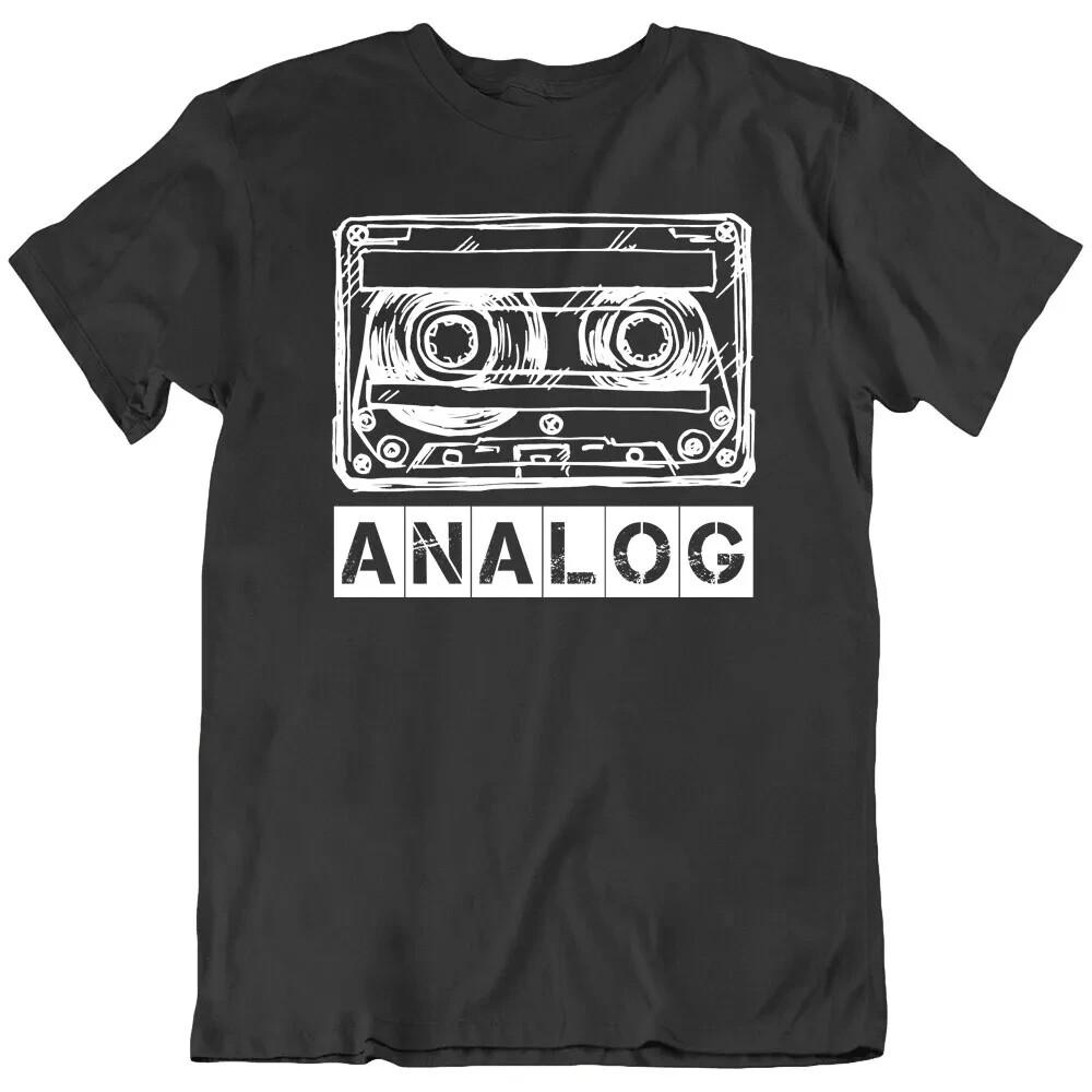 Tape Cassette Analog Music Retro 80 s Love T Shirt Tee Gift New 4XL