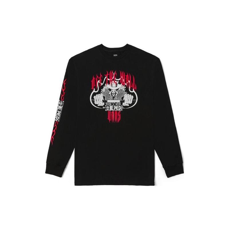Vans X One Piece Long Sleeve T-Shirt Black Men s VN00005WBLK S