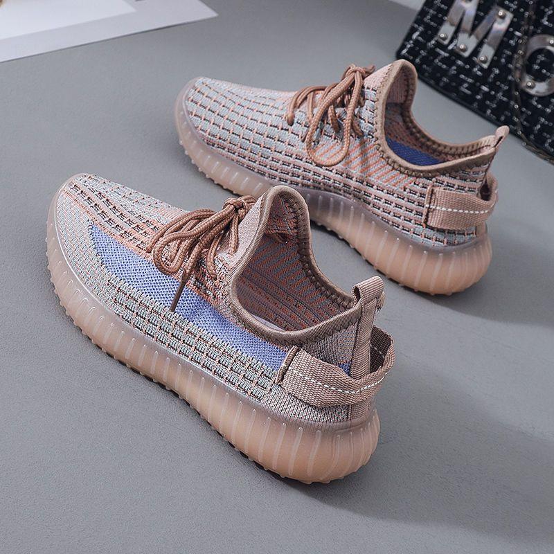 Coconut Shoes Women's Jelly Sole Mesh Versatile Sports and Leisure Shoes for Spring and Autumn