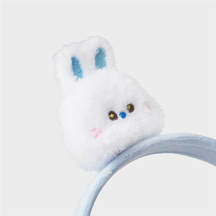 Bunini Plush Headband (White)