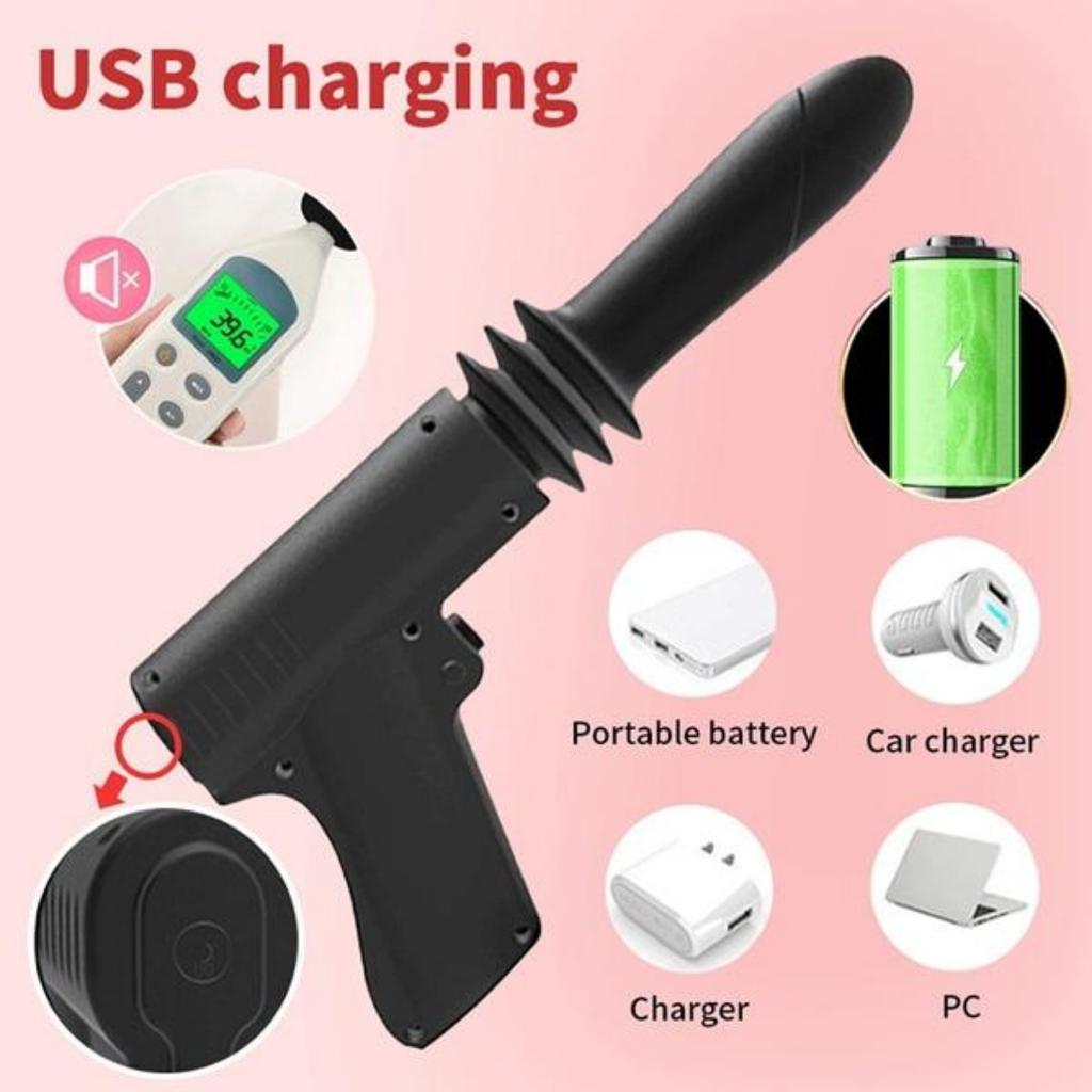 Female Sex Toys, Telescopic Vaginal Dildo Vibrator,Massage Vibrators, Vibrating Retracting, G-spot  Anal Stimulation Sex Toys for Couples