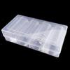 Clear Panda Coin Holder Commemorative Gifts Medal Organizer Plastic Protect Reusable Round Capsule Storage Box